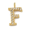 Ion Plating(IP) 304 Stainless Steel Micro Pave Cubic Zirconia Pendants STAS-Z107-03G-06-1