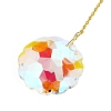 Quartz Crystal & Alloy Suncatchers HJEW-Z009-02B-3