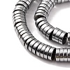 Non-magnetic Synthetic Hematite Beads Strands X-G-K011-4x1mm-02-2