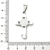 304 Stainless Steel Pendants STAS-H255-03A-P-3