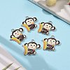 Alloy Enamel Pendants EA5857Y-8-4