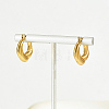 Stainless Steel Thick Hoop Earrings for Women OH7796-5
