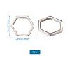 304 Stainless Steel Linking Rings STAS-TA0004-46-21