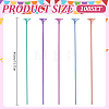 100 Bags Plastic Balloon Clips Holders DIY-WR0005-66A-2