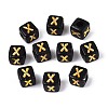 Opaque Acrylic Beads SACR-T035-20S-1-1