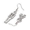 Non-Tarnish 304 Stainless Steel Dangle Earrings EJEW-P271-07P-2