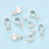 925 Sterling Silver Cup Peg Bails STER-T009-24S-2