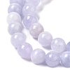 Natural Dyed White Jade Beads Strands G-M402-C03-06-3