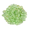 Frosted Baking Painted Glass Beads DGLA-N005-8mm-08-2