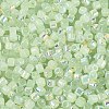 FGB Imitation Jade Colours Glass Seed Beads SEED-Q040-07A-C04-3