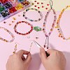 2 Bags Imitation Artificial Crystal Glass Beads GLAA-SZ0001-95B-01-5