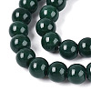 Opaque Solid Color Glass Beads Strands GLAA-T032-P6mm-24-4