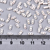 2-Hole Glass Seed Beads SEED-S031-S-SQ1204R-2