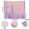 1Pc Laser PU Leather Fabric DIY-CL00001-85C-2