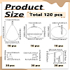 DIY Earring Making Finding Kits STAS-LP0004-05-2