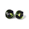 Handmade Silver Foil Glass Beads FOIL-N034-01E-2