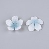 Flower Acrylic Bead Caps SACR-T017-51E-2