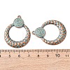 Tibetan Style Alloy Pendants FIND-B055-02E-3
