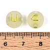 Luminous Frosted Acrylic Beads FACR-T008-02U-4