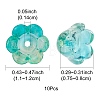 Transparent Glass Beads LAMP-FS0001-09A-5