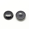 Synthetic Black Stone Cabochons G-R416-20mm-46-1-2