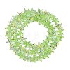 Electroplate Glass Beads Strands EGLA-P069-01A-AB02-2