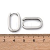 Tarnish Resistant 304 Stainless Steel Huggie Hoop Earrings STAS-S103-21P-3