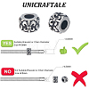 Unicraftale 304 Stainless Steel European Beads STAS-UN0054-62-5