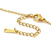 201 Stainless Steel Cable Chain Necklaces NJEW-G138-05G-3