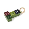 Printed Brass Pendants KK-CBAB1CA-12G-2