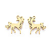 201 Stainless Steel Pendants STAS-T073-46G-1