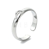 SHEGRACE Adjustable Brass Ring Components XGR0088P-132P-1