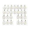 304 Stainless Steel with White Shell Pendants STAS-G268-01-P-1