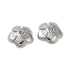 Non-Tarnish 304 Stainless Steel Bead Caps STAS-P363-04B-P-1