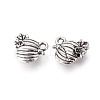 Pumpkin Tibetan Style Zinc Alloy Charms TIBEP-Q033-95-2