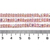 Electroplate Glass Beads Strands X-GLAA-Q105-03B-4