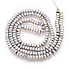 Electroplated Synthetic Non-magnetic Hematite Beads Strands G-T139-61D-2