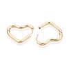 304 Stainless Steel Hoop Earrings STAS-T074-52G-2