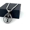 Vintage Punk Skull Woman Pendant 304 Stainless Steel Necklaces for Men Women ZC1916-5