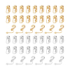 Unicraftale 60Pcs 2 Colors 304 Stainless Steel Clip-on Earring Findings STAS-UN0055-91-1