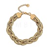 304 Stainless Steel Bracelets for Women BJEW-U012-01G-2