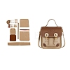 DIY PU Imitation Leather Crossbody Lady Bag Making Sets PW-WG33252-01-1