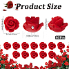 80Pcs Cinnabar Beads FIND-SC0014-38-2