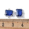 Brass Pave Cubic Zirconia Connector Charms KK-F892-53P-02-3