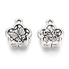 Tibetan Style Alloy Charms TIBE-N013-19AS-2
