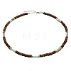 Surfer Style Coconut Shell Necklace for Hipster Couples Jewelry. LY8215-4-1