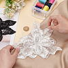 MAYJOYDIY US 1Pc 3D Flower Lace Appliques DIY-MA0005-03A-3