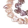 Natural Baroque Keshi Pearl Beads Strands PEAR-N020-P41-02B-4