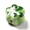 Handmade Printed Porcelain Beads X1-PORC-F005-02E-3