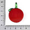 Handmade Lampwork Pendants LAMP-N034-02E-3